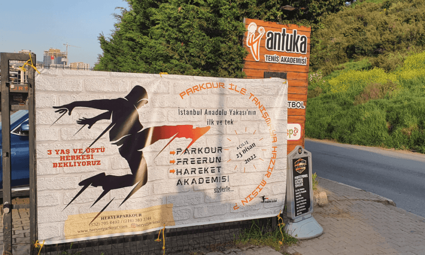 İstanbul parkur ve freerunning mekanları dış mekan
