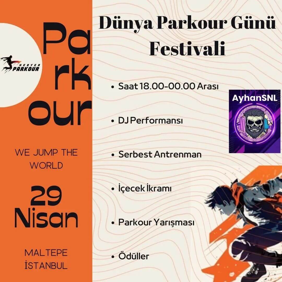 Dünya Parkour Günü Festivali