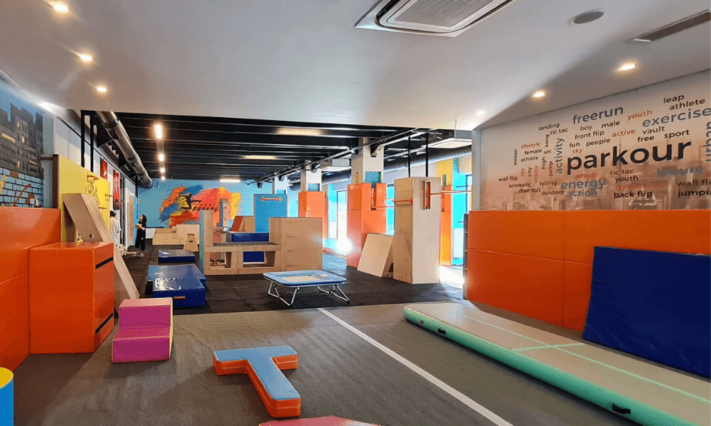 HerYerParkour 275m² facility general view - Maltepe Dragos Istanbul